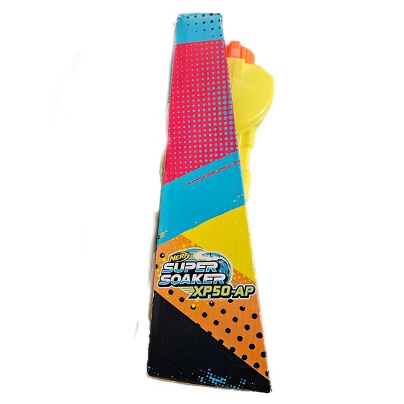 NEW! Lot Of (2) Limited Edition 2021 Nerf Super Soaker XP50-AP Water Squirt Guns - Picture 7 of 8